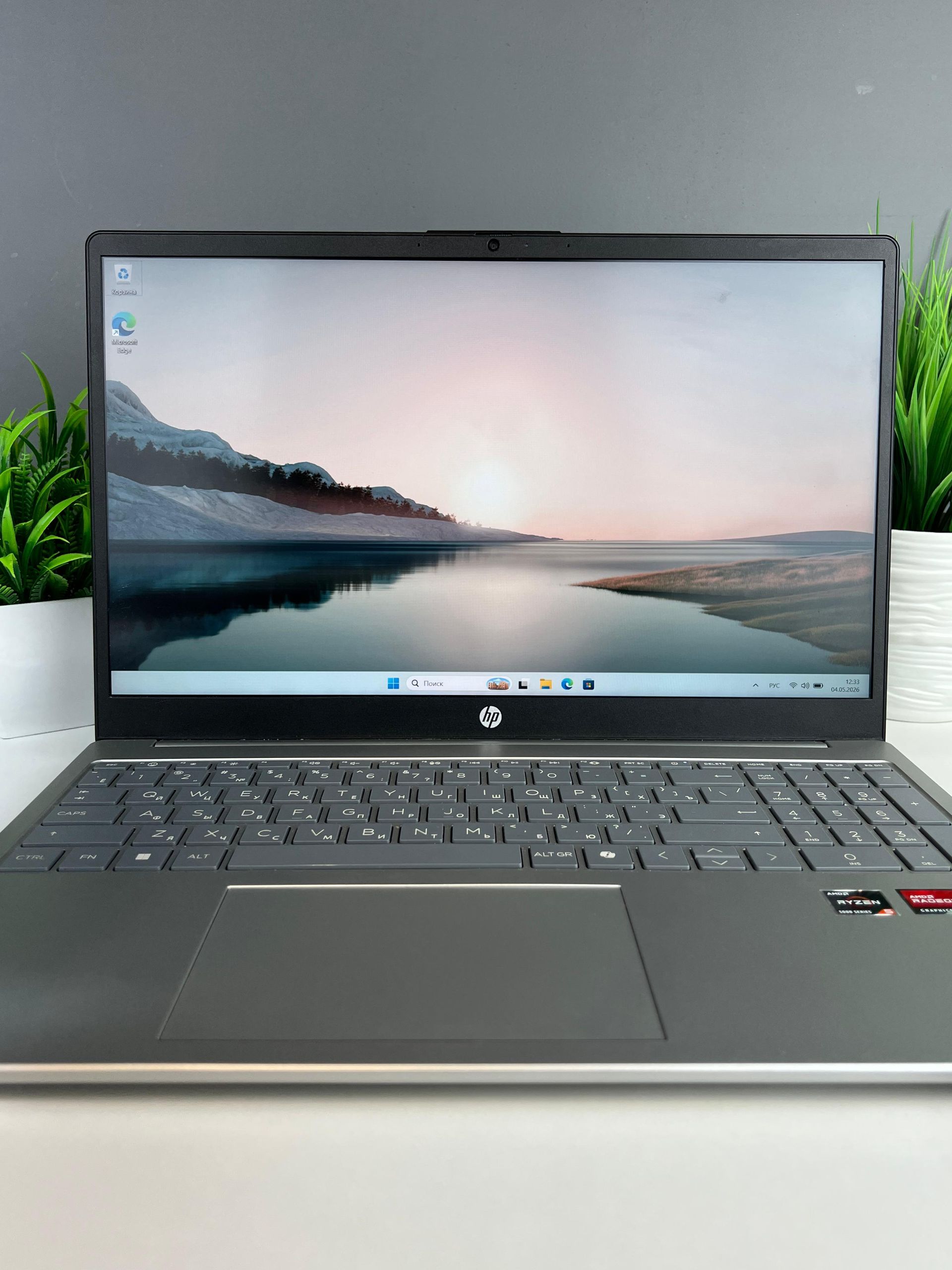 Ноутбук Hp ryzen 5 (5-е поколение) 2023 (6 ядер / 12 потоков) AMD Ryzen 5 5-поколение ядер 16 GB 512 GB 15 дюймов