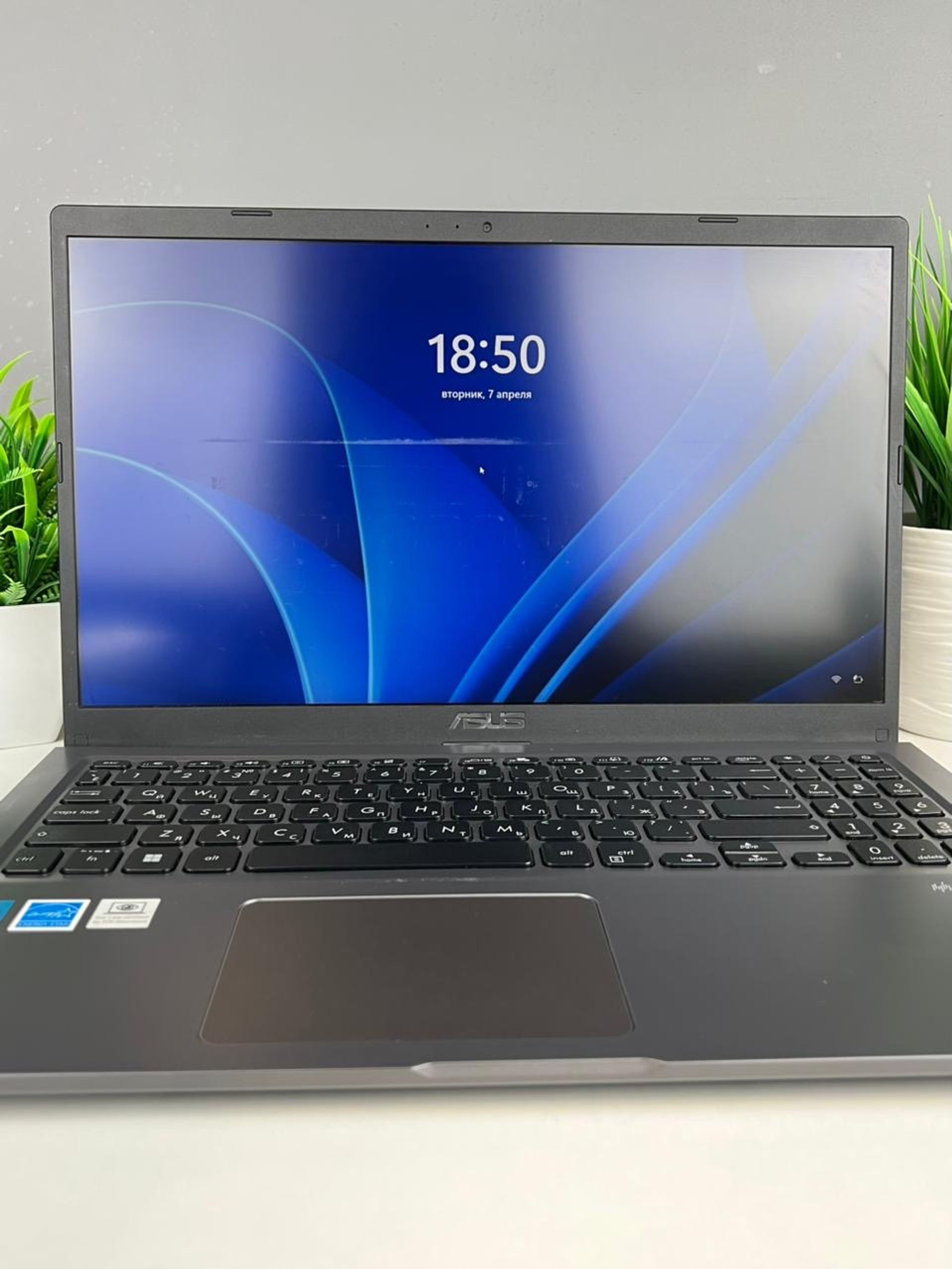 Ноутбук Asus core i3/11-пок  Intel Core i3  11-поколение  ядер 8 GB 500 GB 15 дюймов