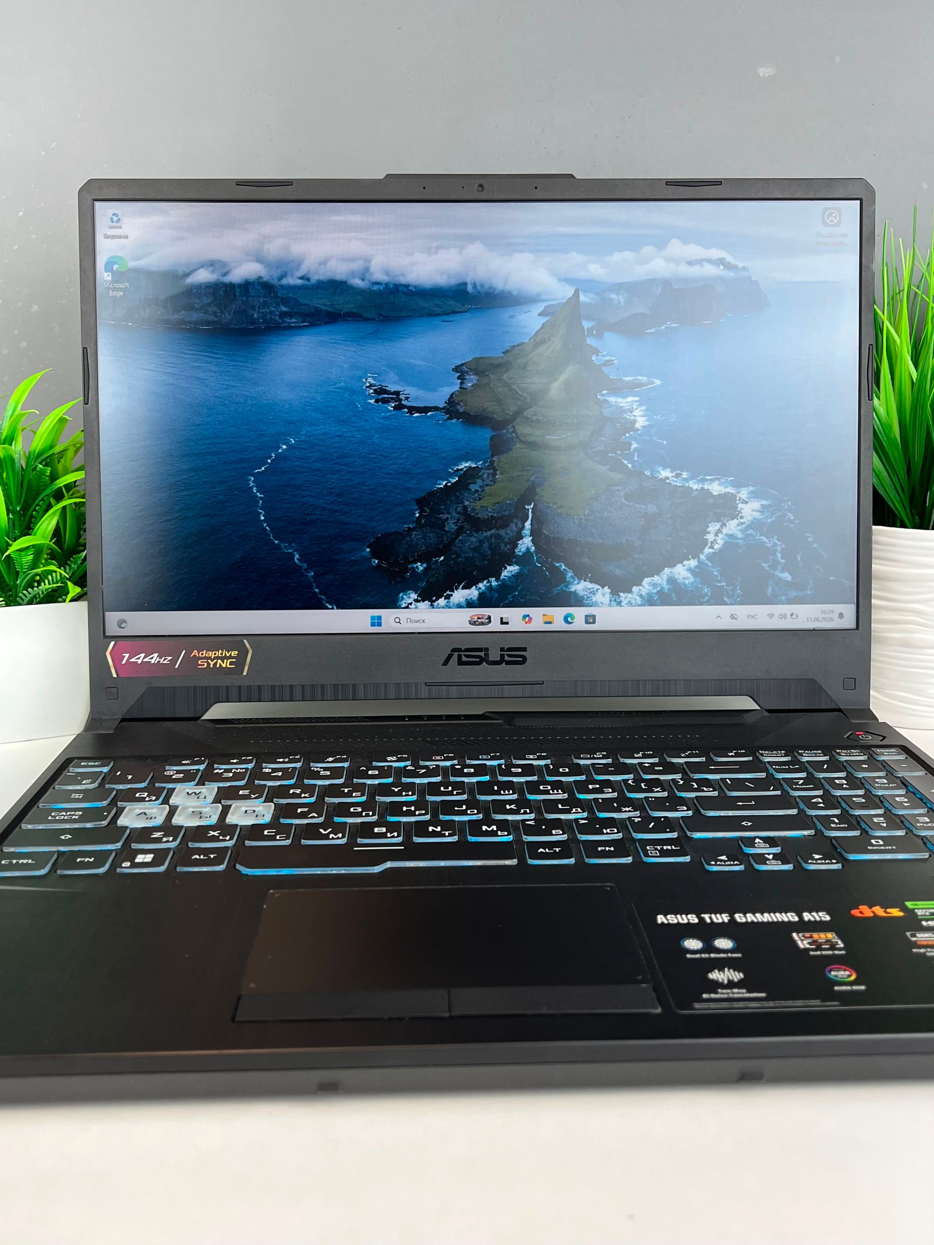 Ноутбук Asus Tuf Gaming F15 AMD Ryzen 5 7-поколение ядер 8 GB 512 GB 15 дюймов