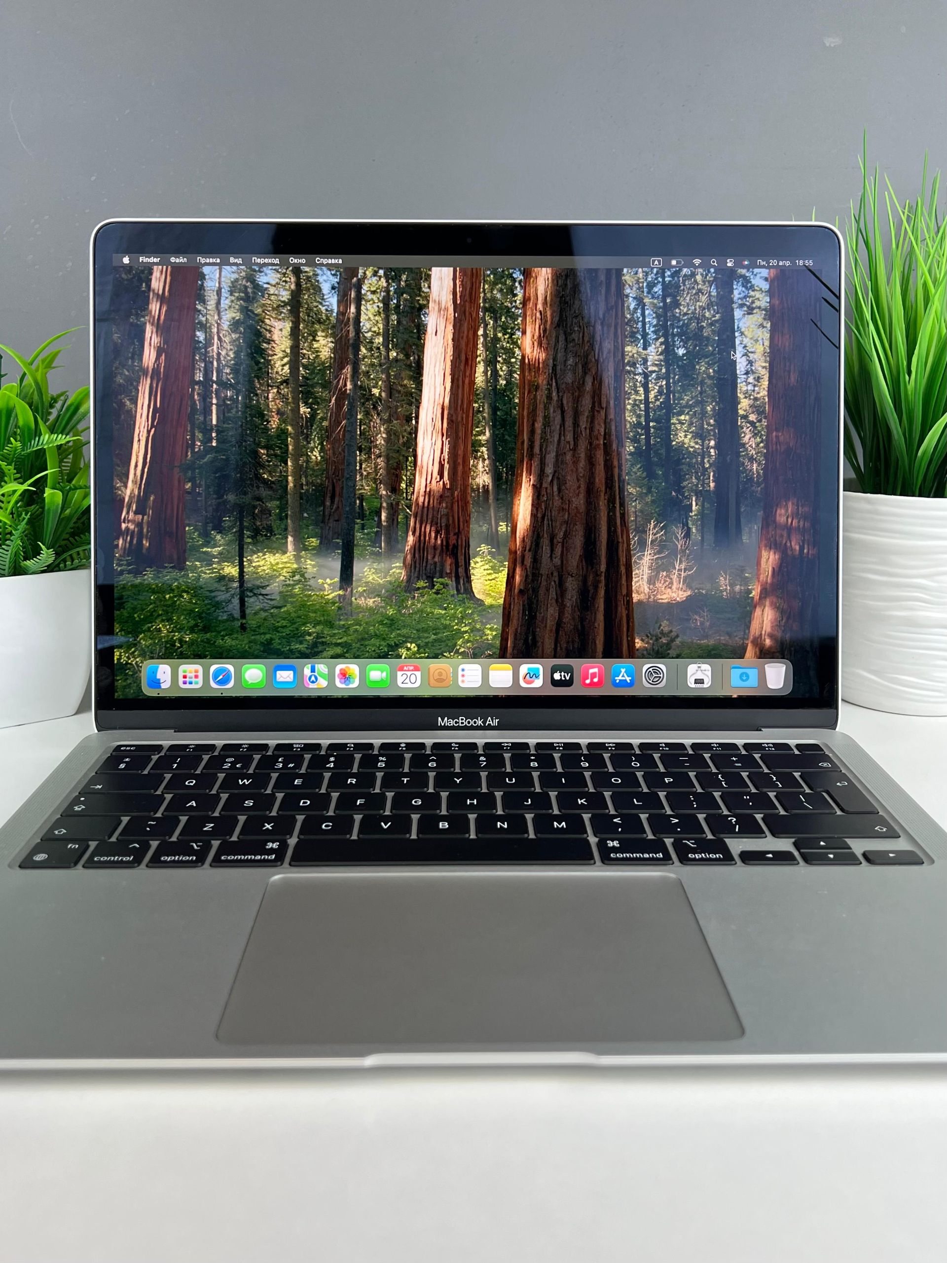 Ноутбук Apple Air M1 ядер 8 GB 256 GB 13 дюймов