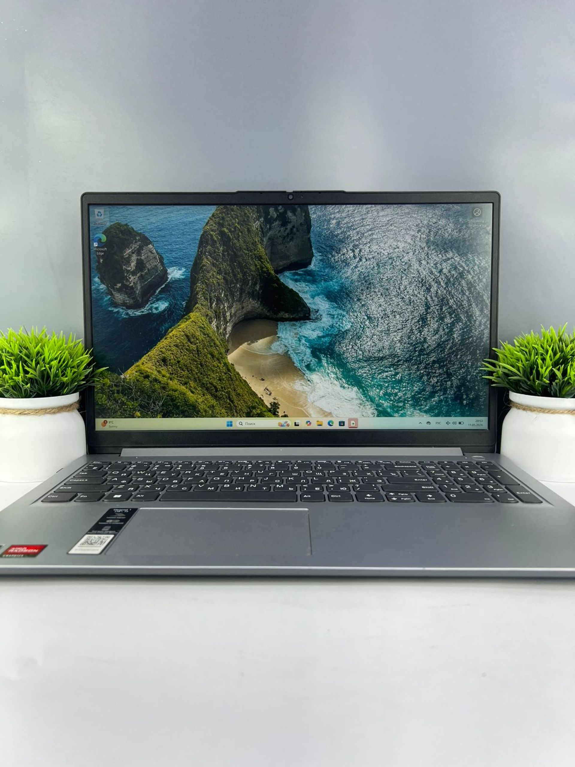 Ноутбук Lenovo ryzen 7 (5-е поколение) 2023 (8 ядер / 16 потоков) AMD Ryzen 7 5-поколение ядер 16 GB 512 GB 16 дюймов