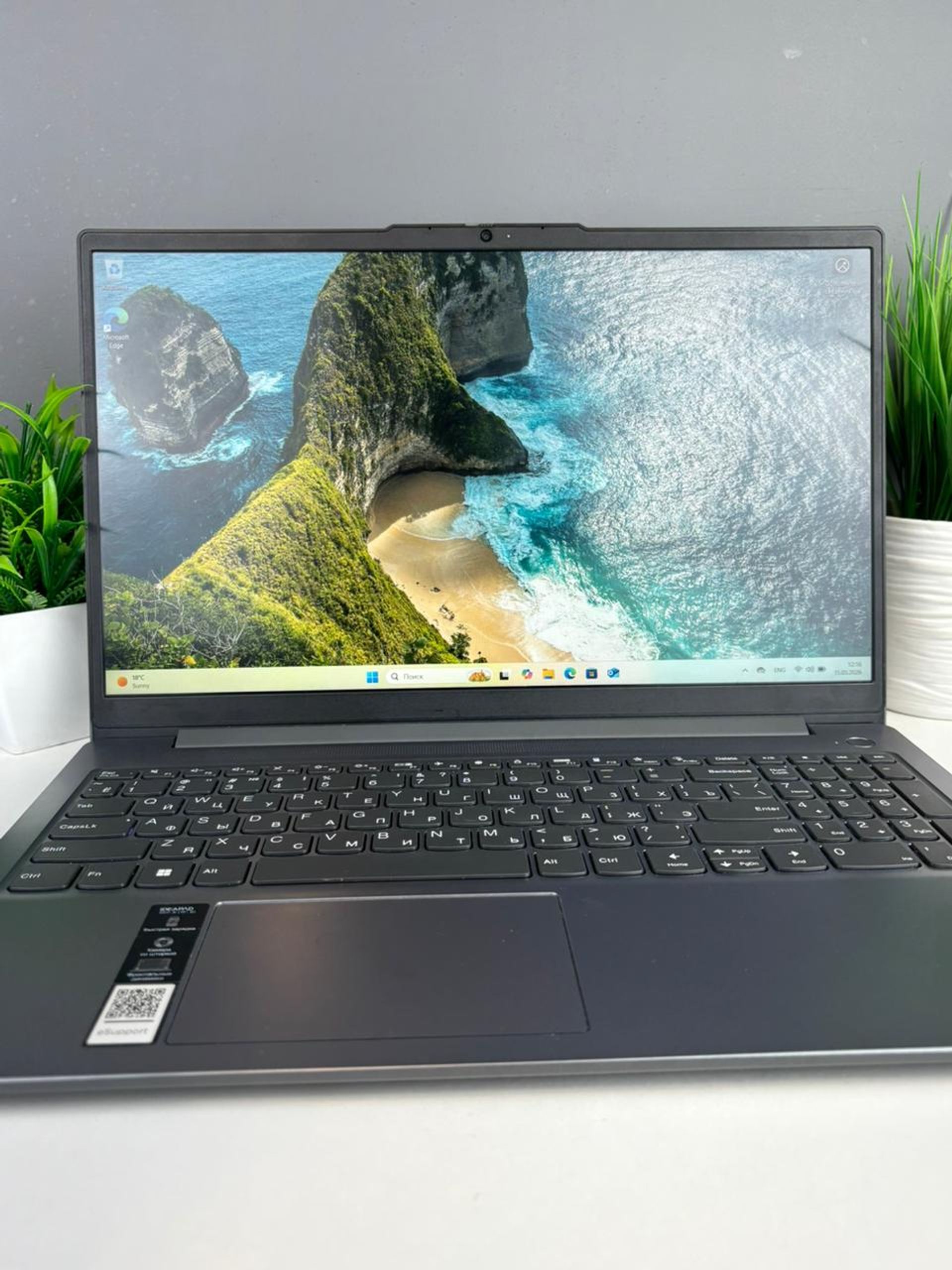 Ноутбук Lenovo core i5/12 пок  Intel Core i5  12-поколение  ядер 16 GB 15 дюймов