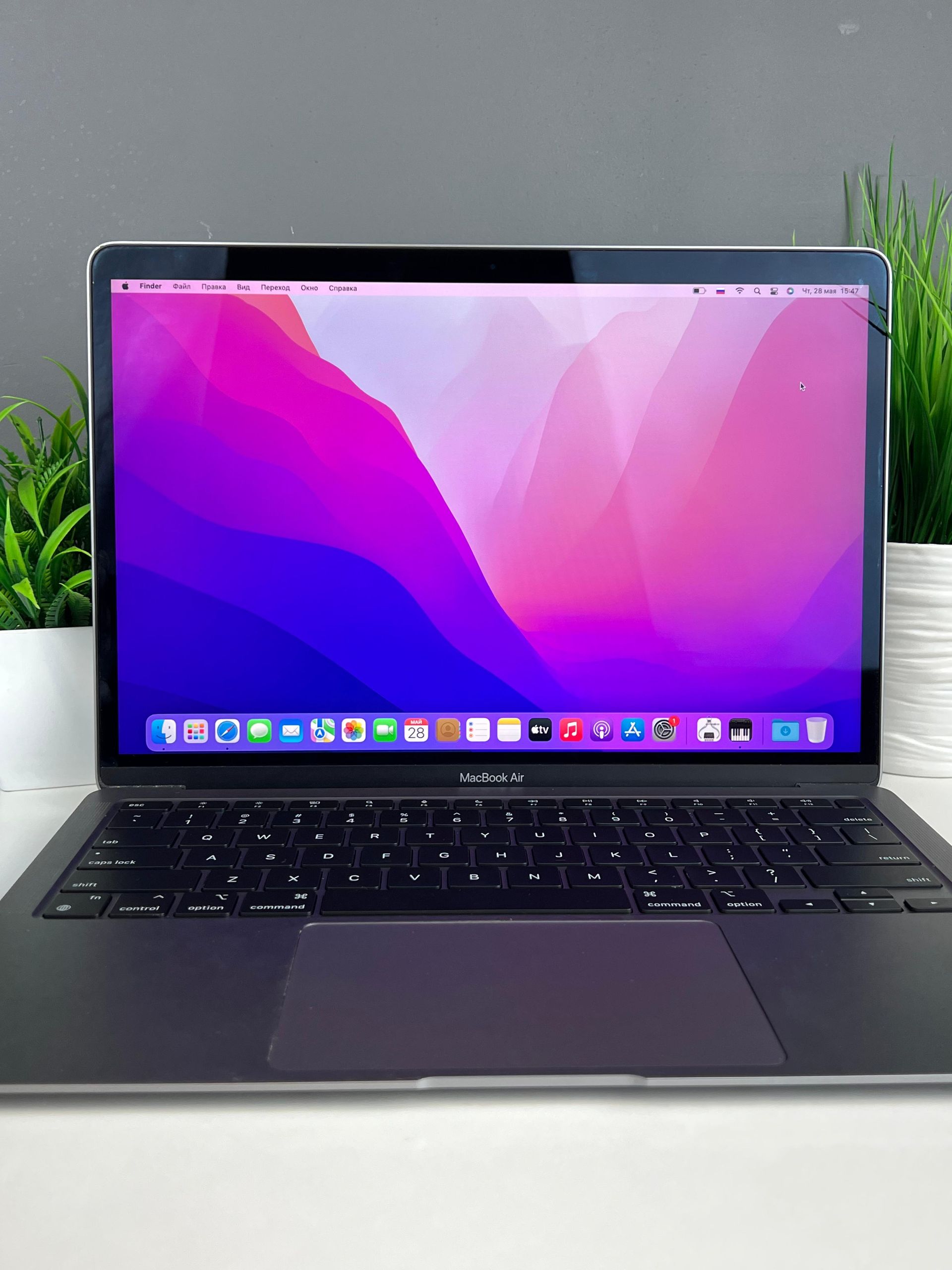 Ноутбук Apple macbook air 13 m1 Apple M1 ядер 8 GB 256 GB 13.3 дюймов