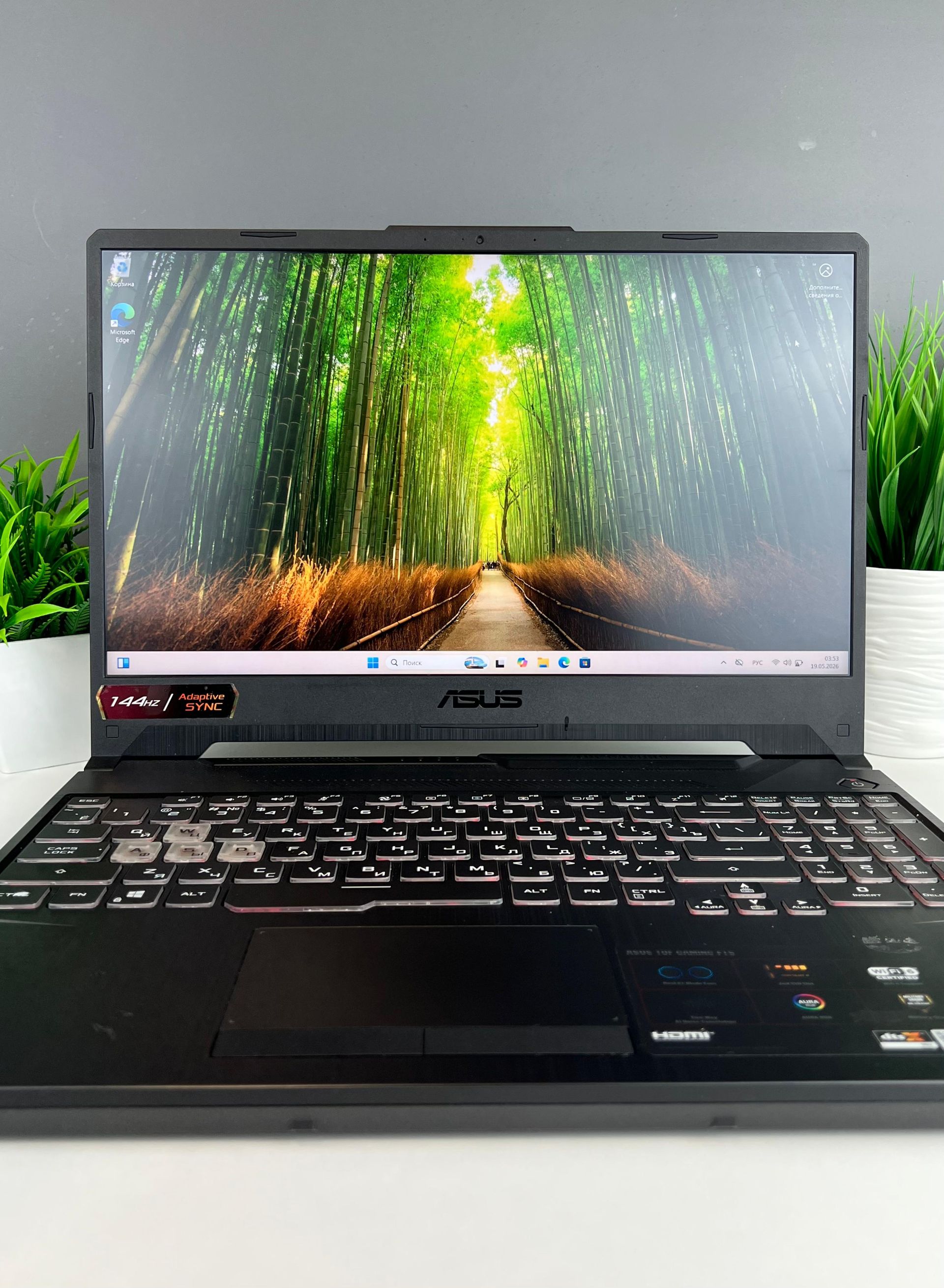 Ноутбук Asus core i5/11 пок  Intel Core i5  11-поколение  ядер 4 GB 500 GB 15 дюймов