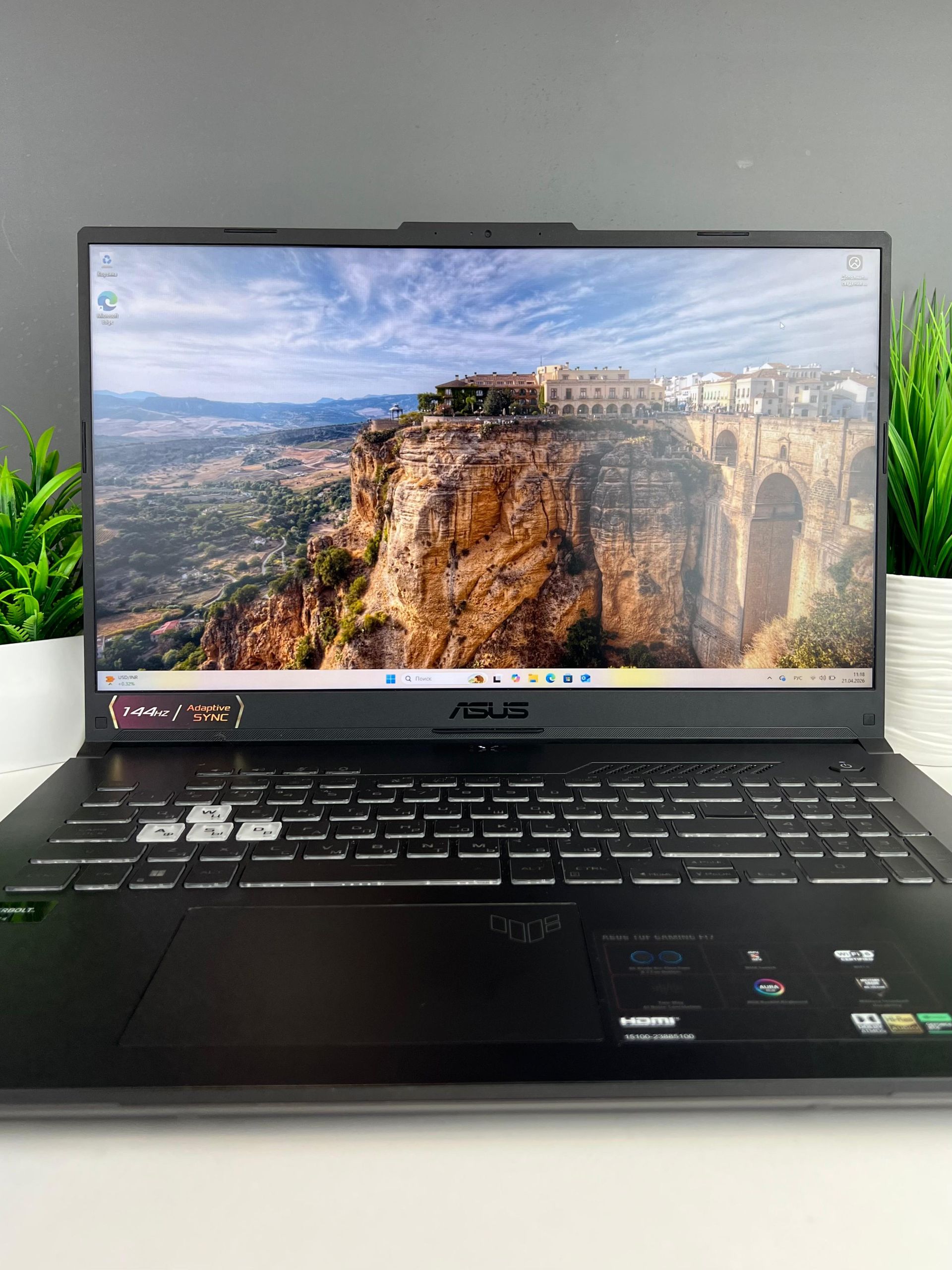 Ноутбук Asus tufgamingf17  Intel Core i5  12-поколение  ядер 16 GB 500 GB 15 дюймов