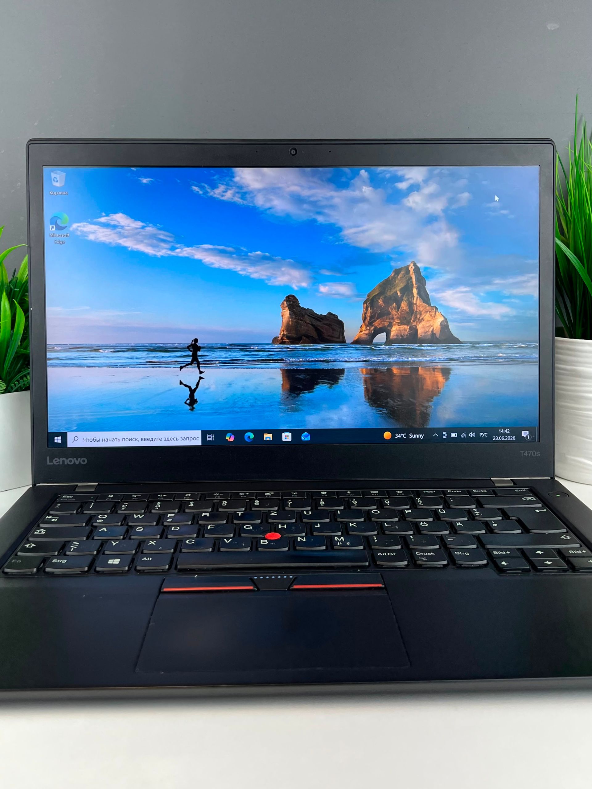 Ноутбук Lenovo core i5/7 пок  Intel Core i5  7-поколение  ядер 16 GB 256 GB 14 дюймов
