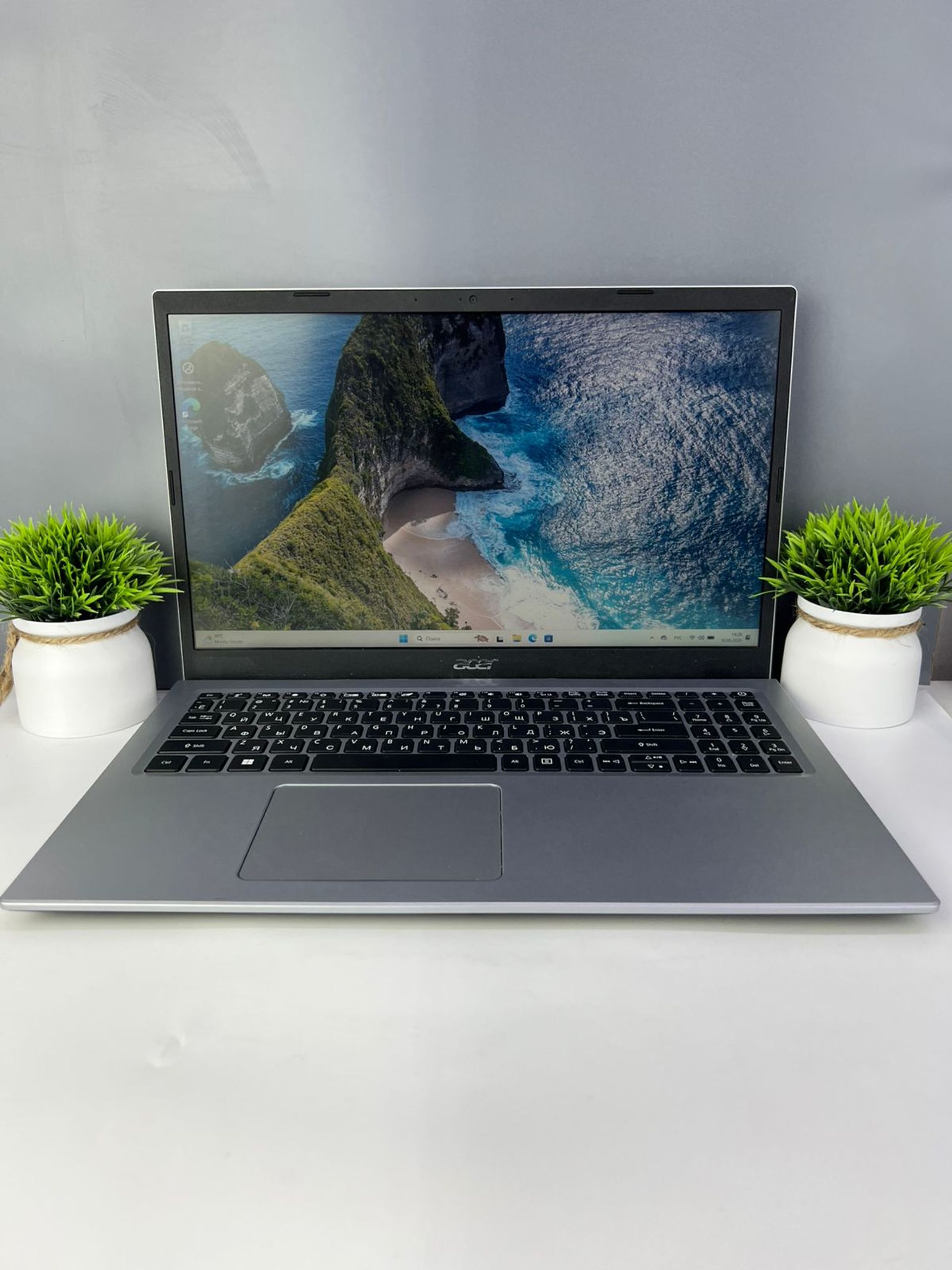 Ноутбук Acer core i3/11-пок  Intel Core i3  11-поколение  ядер 8 GB 256 GB 16 дюймов