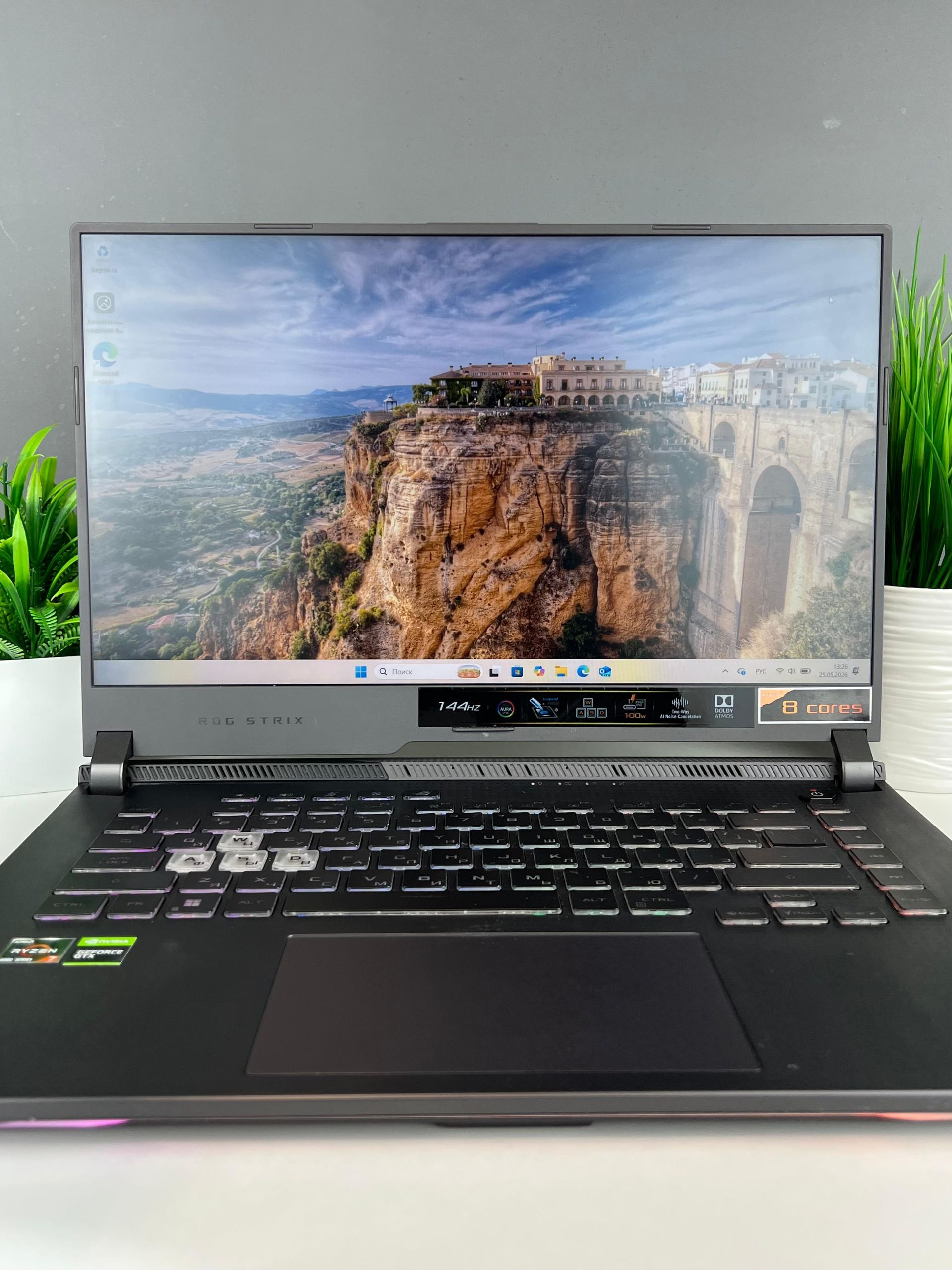 Ноутбук Asus ryzen 7 (4-е поколение) 2020-2022 (8 ядер / 16 потоков) AMD Ryzen 7 4-поколение ядер 8 GB 512 GB 15 дюймов
