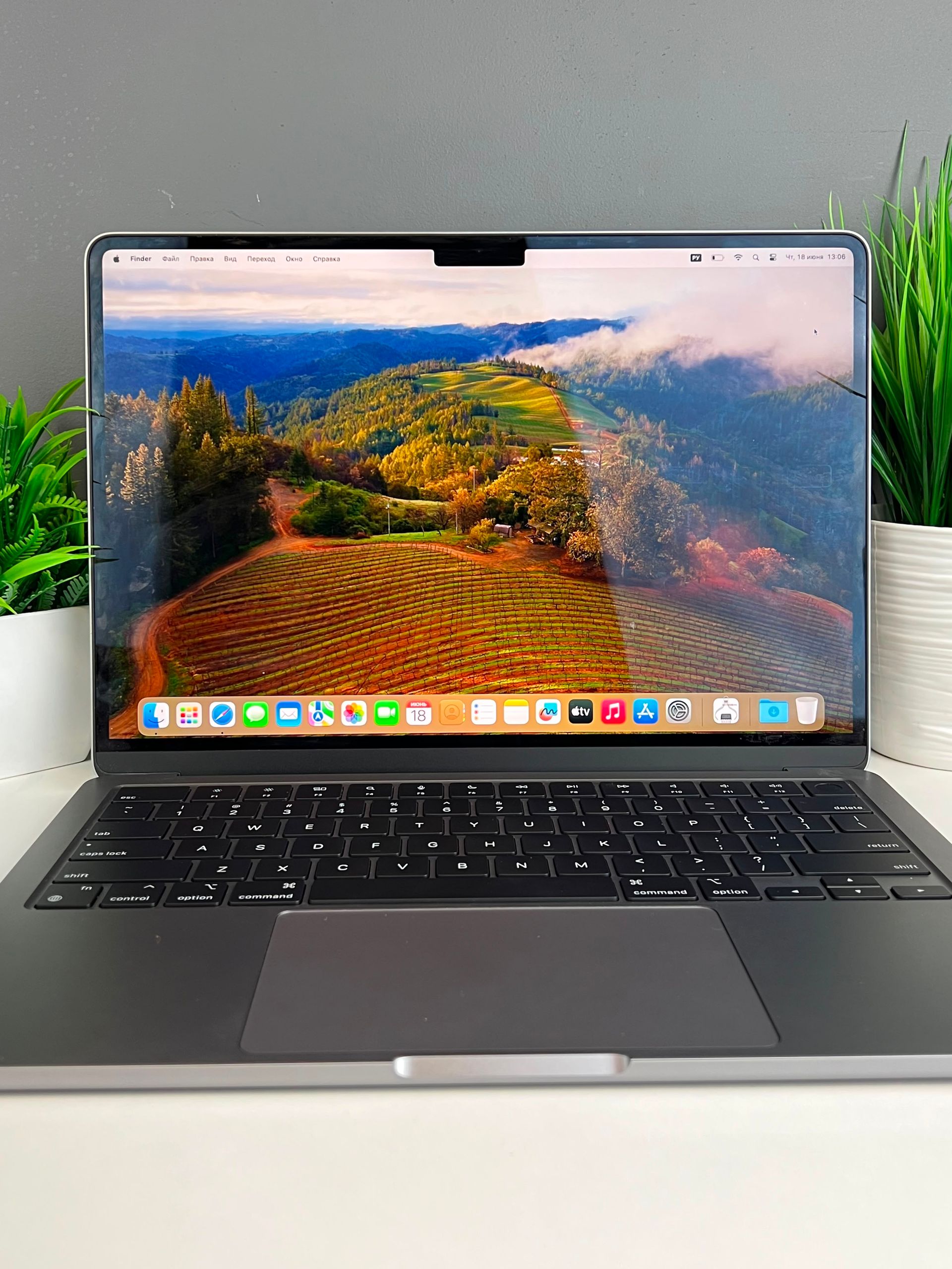 Ноутбук Apple MacBook Air M2 ядер 8 GB 256 GB 13.6 дюймов