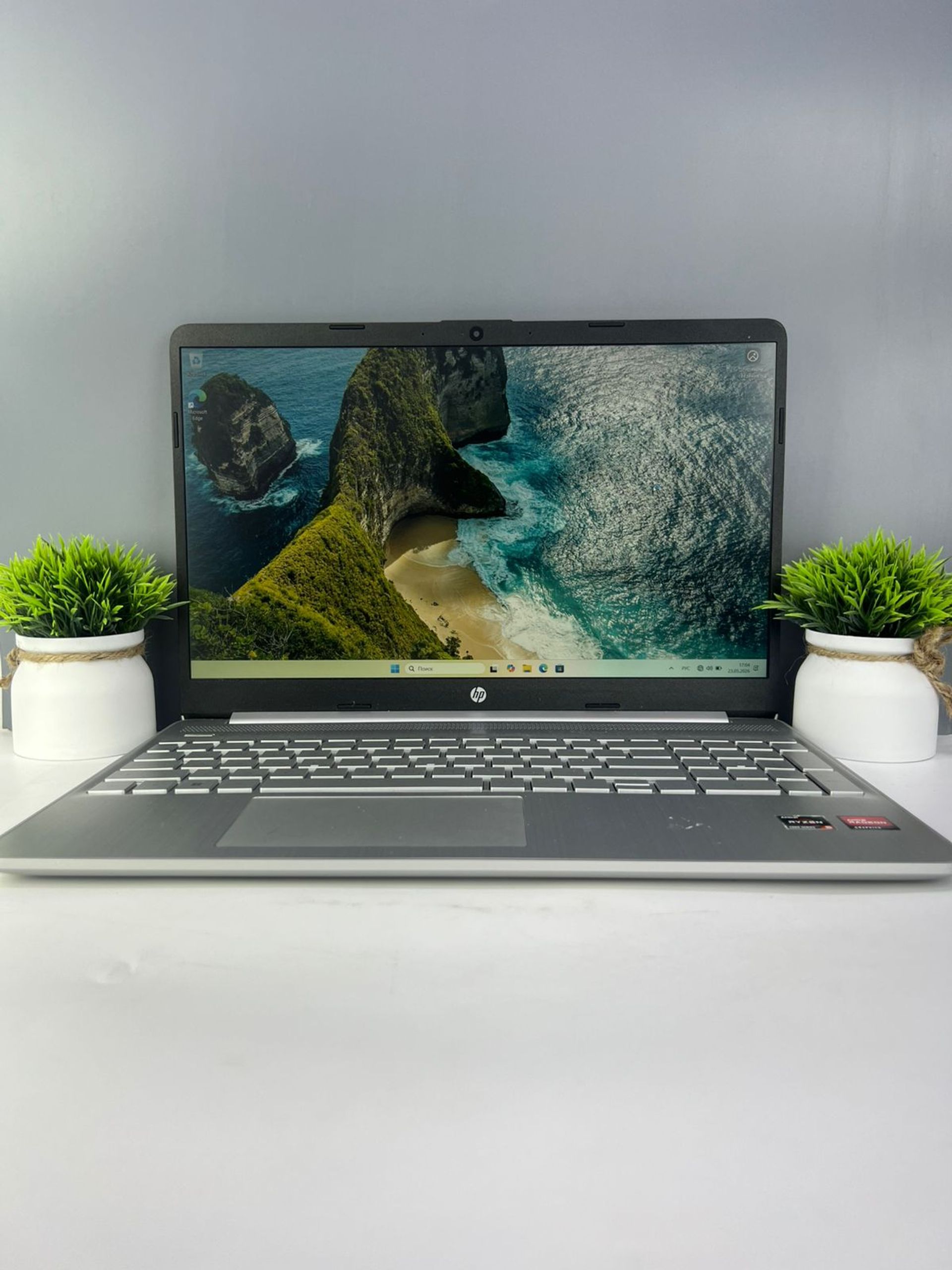 Ноутбук Hp ryzen 5 (5-е поколение) 2023 (6 ядер / 12 потоков) AMD Ryzen 5 5-поколение ядер 16 GB 512 GB 16 дюймов