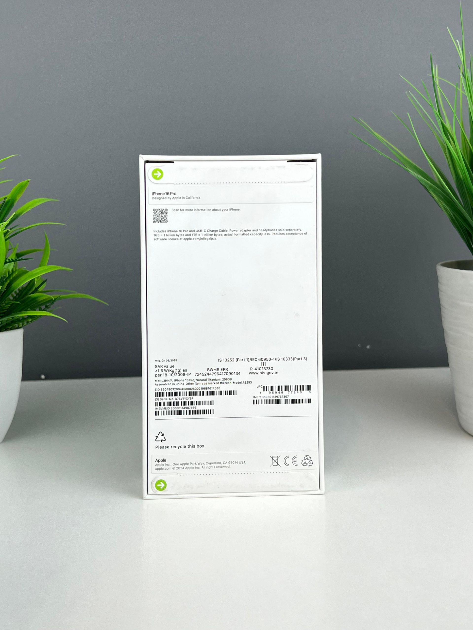 Apple iPhone 16 Pro 256GB