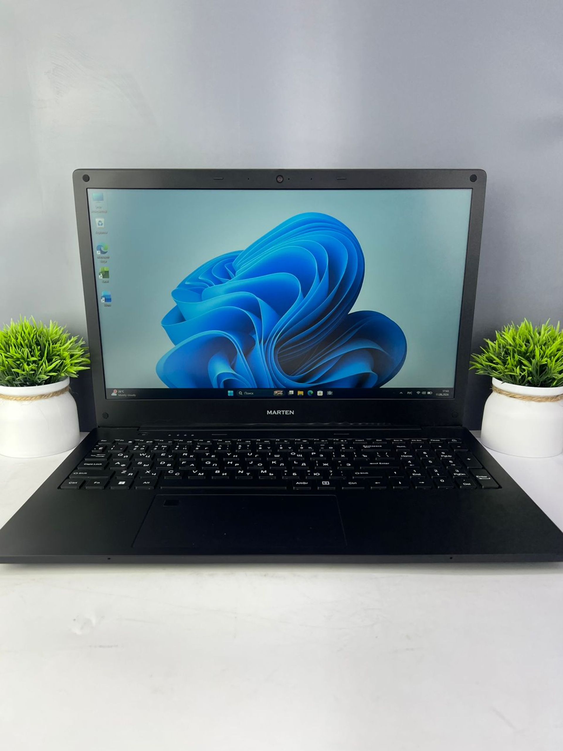 Ноутбук Marten core i5/12 пок  Intel Core i5  12-поколение  ядер 16 GB 256 GB 15 дюймов
