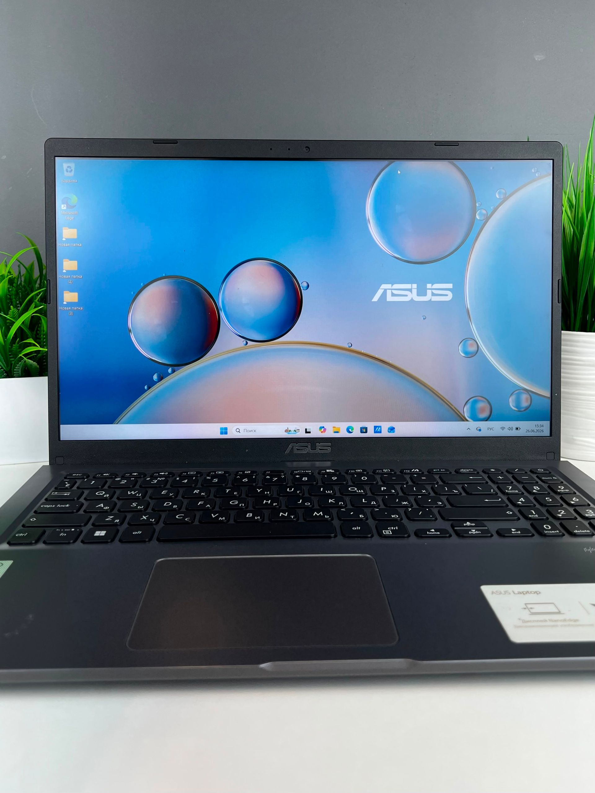 Ноутбук Asus Для работы и учебы  Intel Core i3  10-поколение  ядер 8 GB 256 GB 13 дюймов