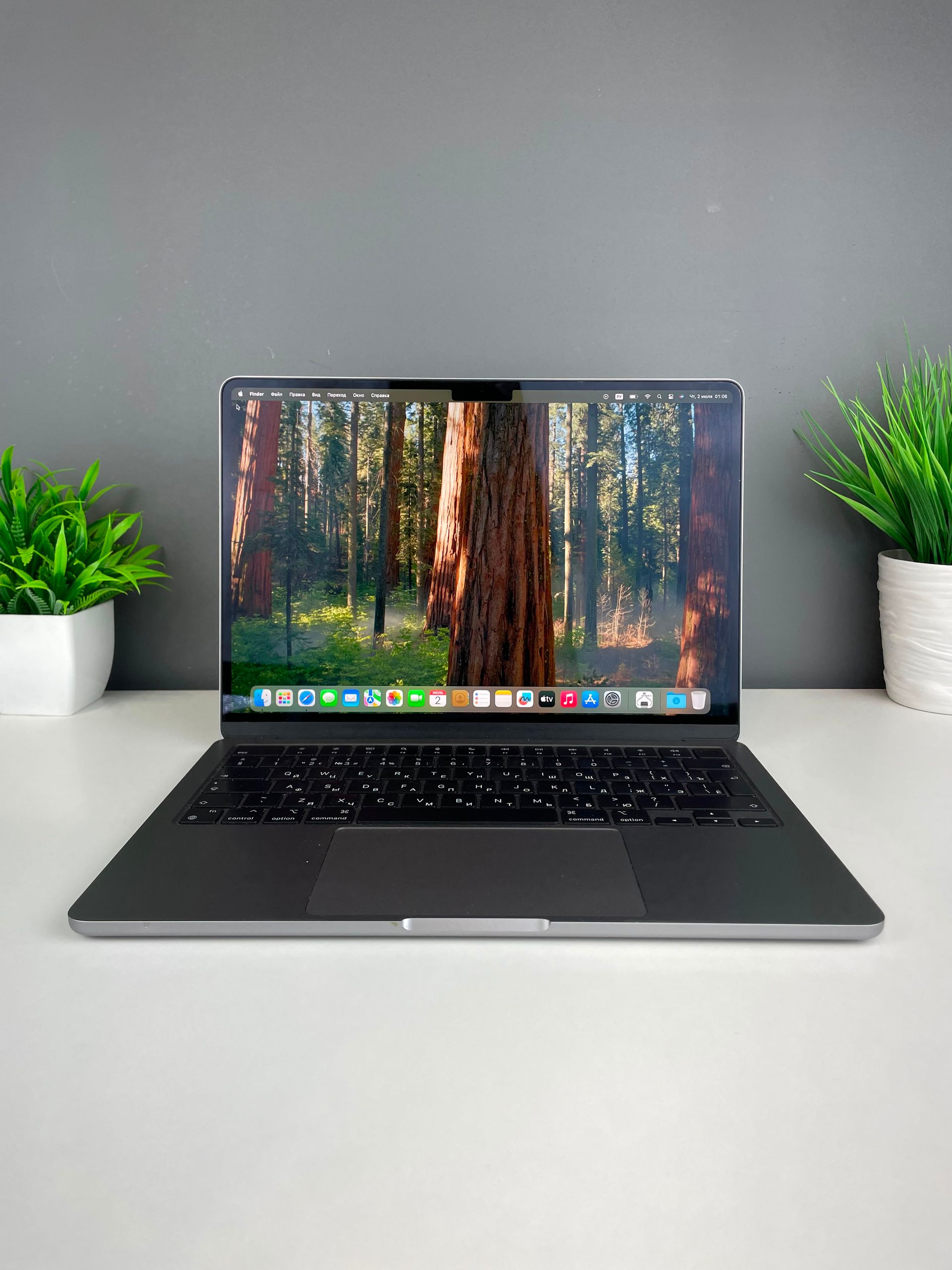 Ноутбук Apple macbook air 13 m3 M3 ядер 8 GB 256 GB 13 дюймов