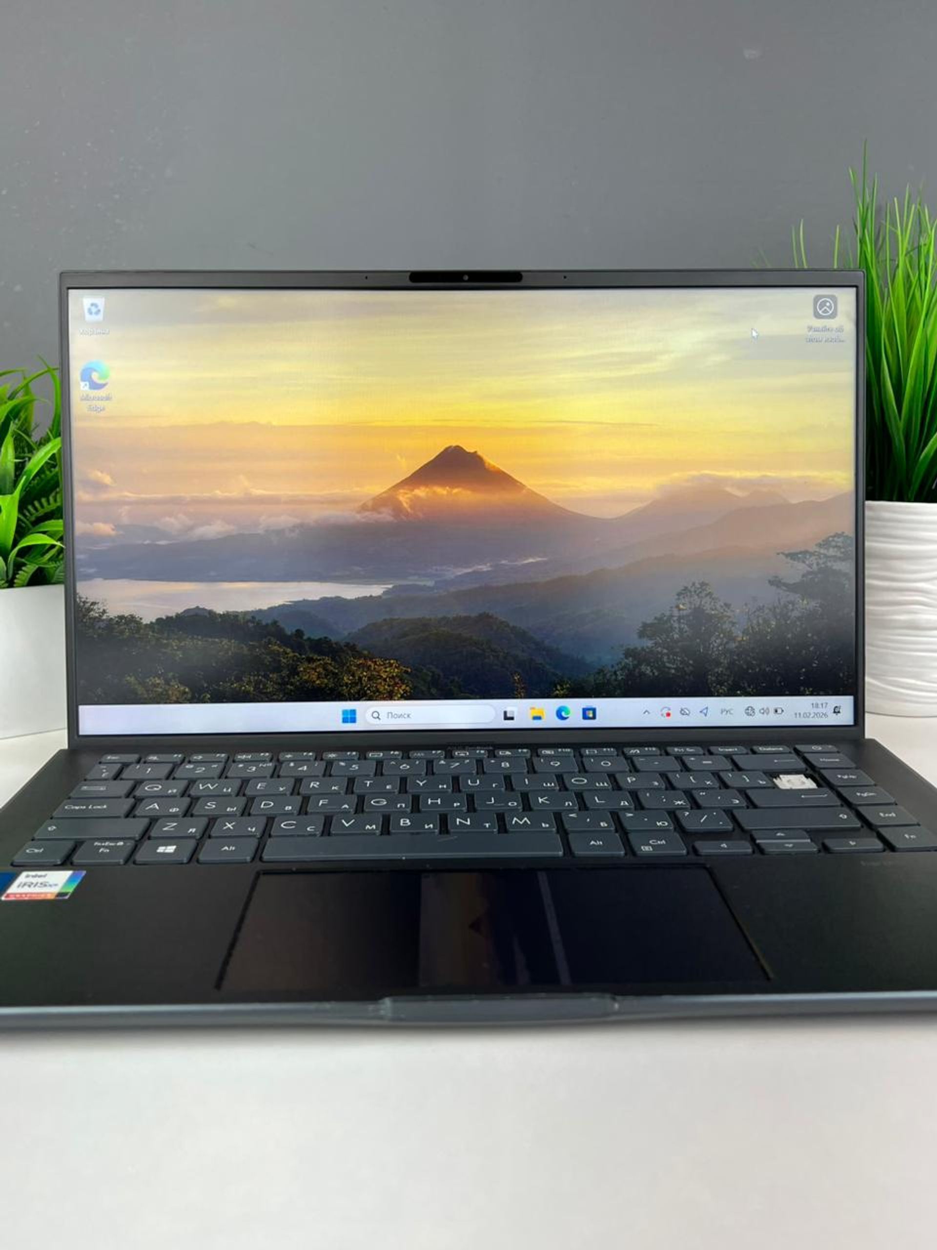 Ноутбук Asus core i7/11 пок  Intel Core i7  11-поколение  ядер 8 GB 500 GB 14 дюймов