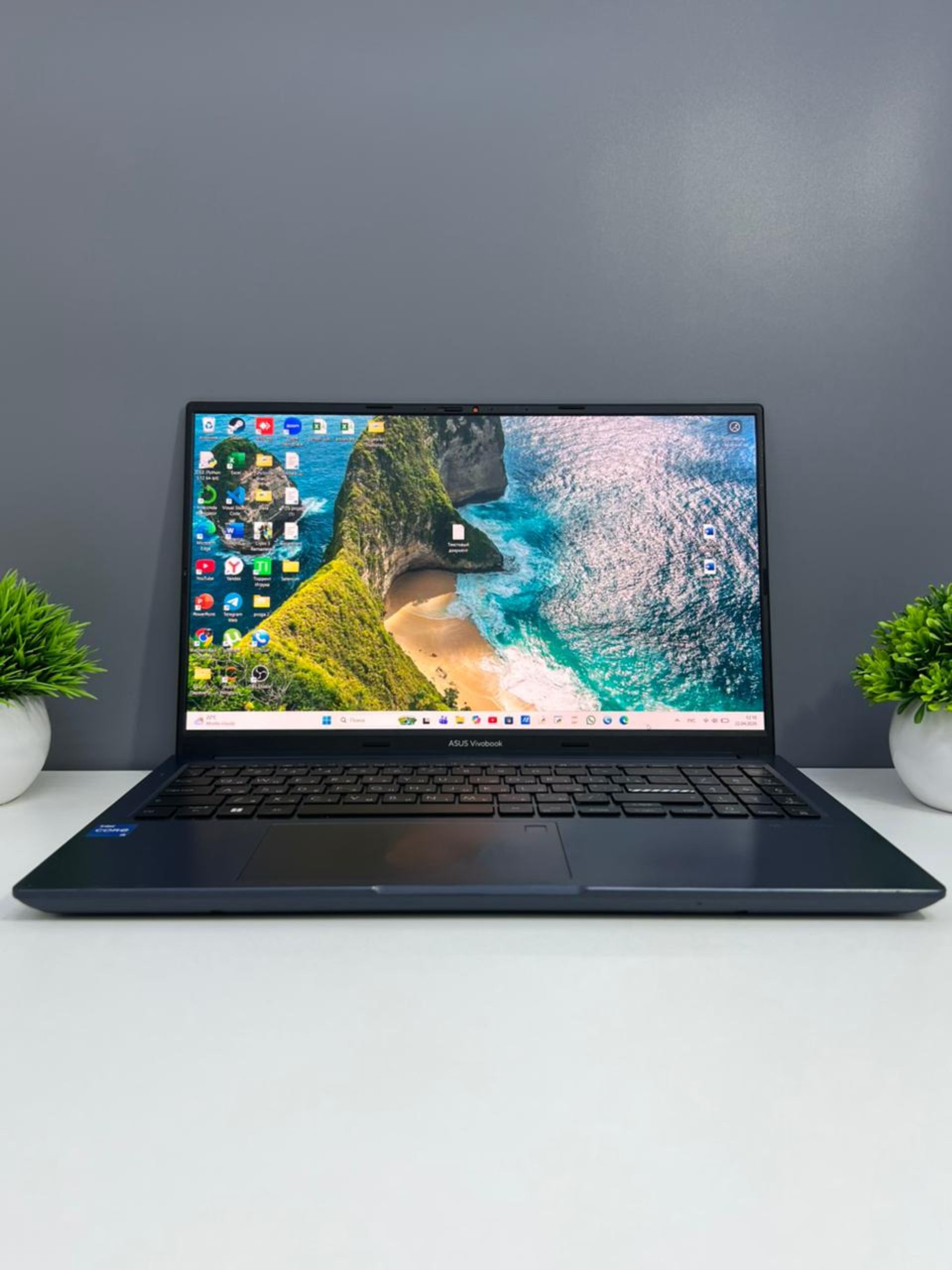 Ноутбук Asus Для работы и учебы  Intel Core i5  12-поколение  ядер 8 GB 256 GB 14 дюймов