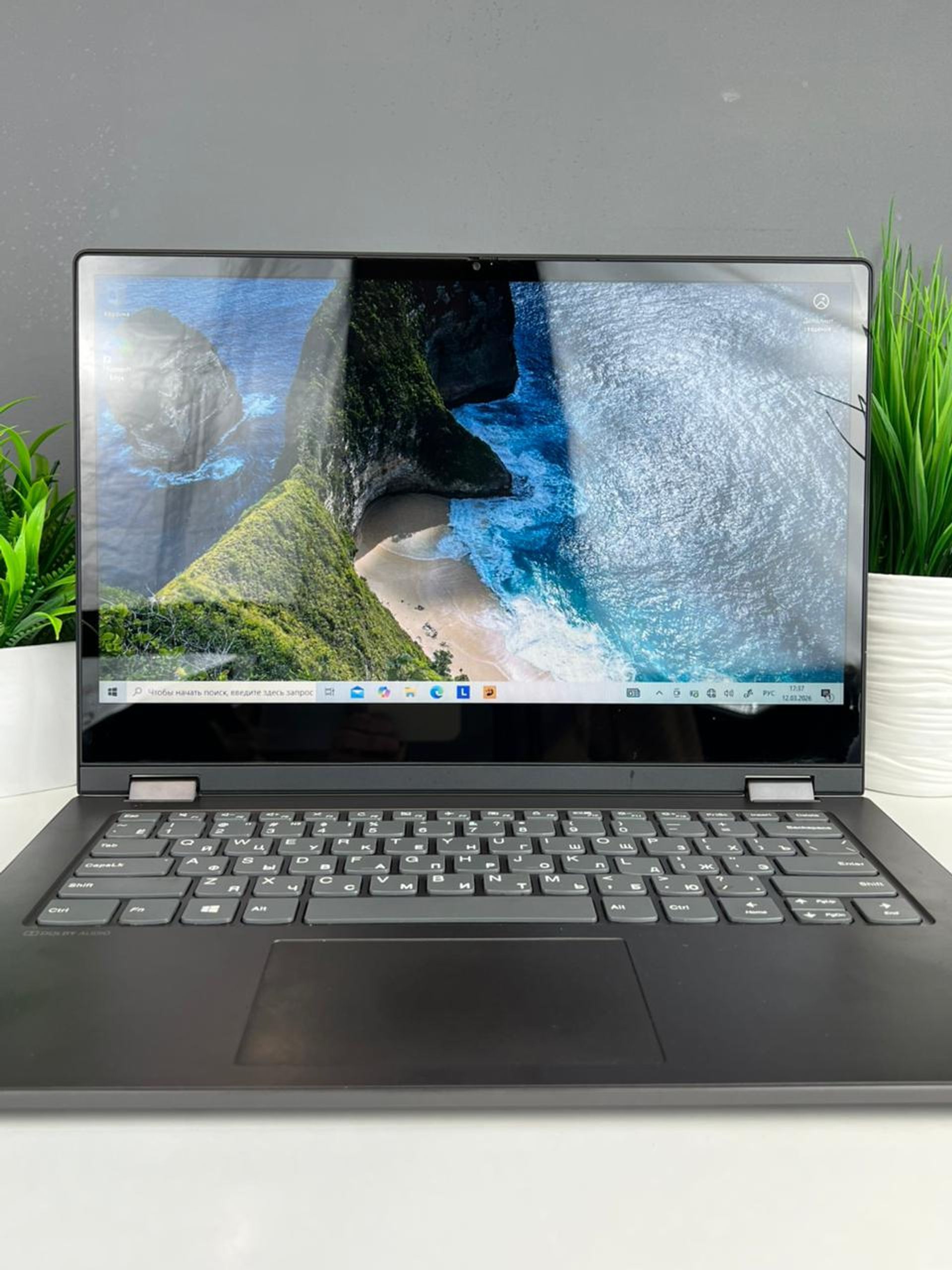 Ноутбук Lenovo core i3/8-пок  Intel Core i3  8-поколение  ядер 4 GB 128 GB