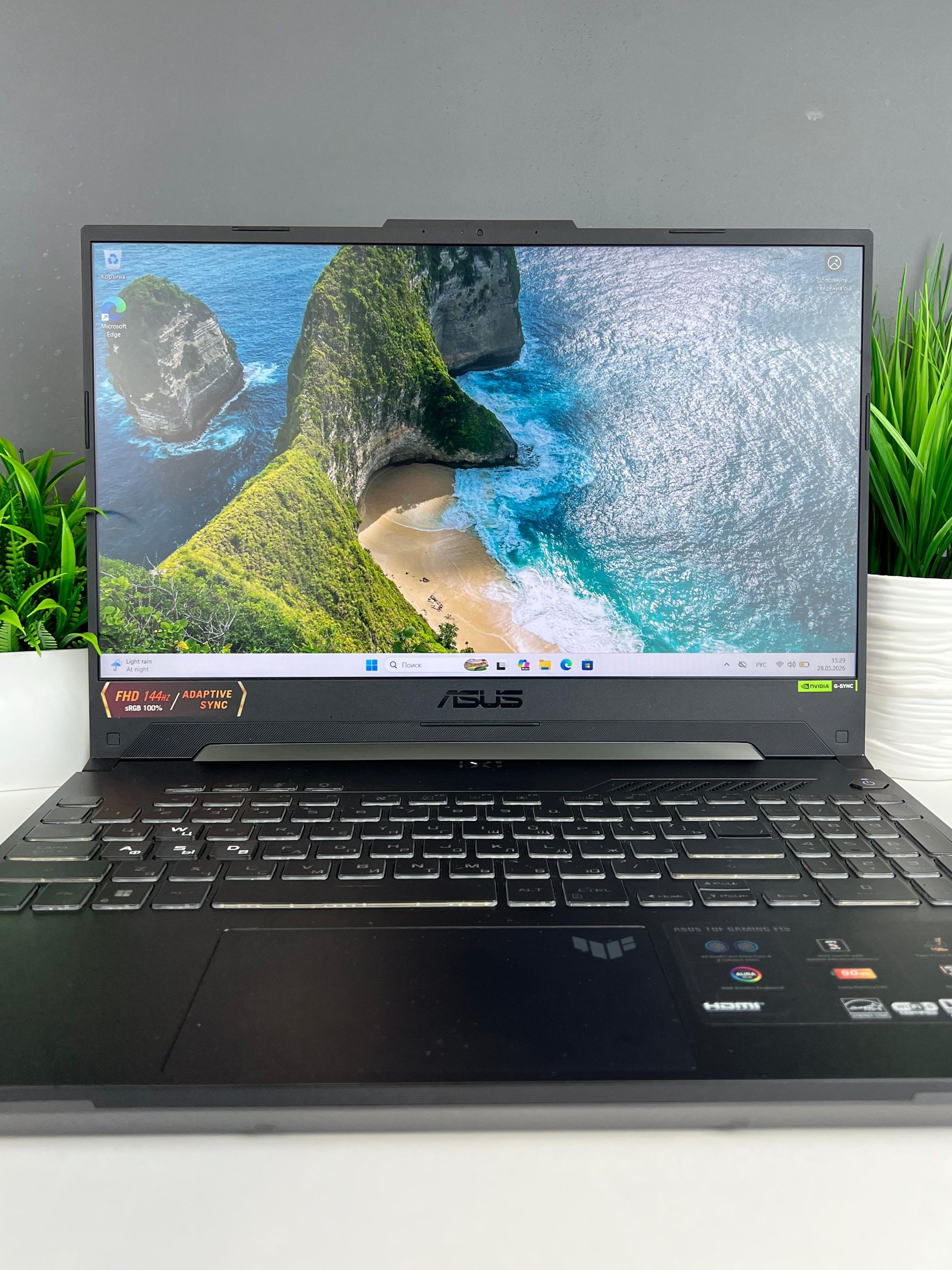 Ноутбук Asus core i7/12 пок  Intel Core i7  10-поколение  ядер 16 GB