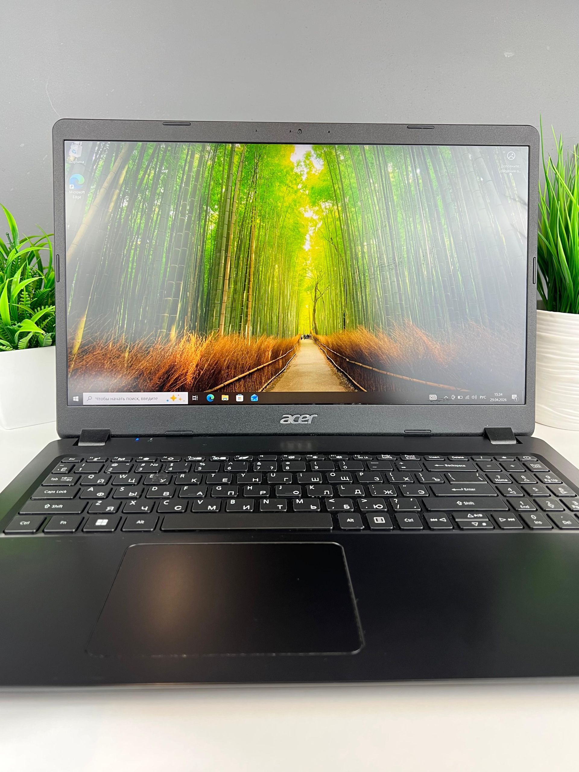 Ноутбук Acer core i3/10-пок  Intel Core i3  10-поколение  ядер 4 GB 256 GB 16 дюймов