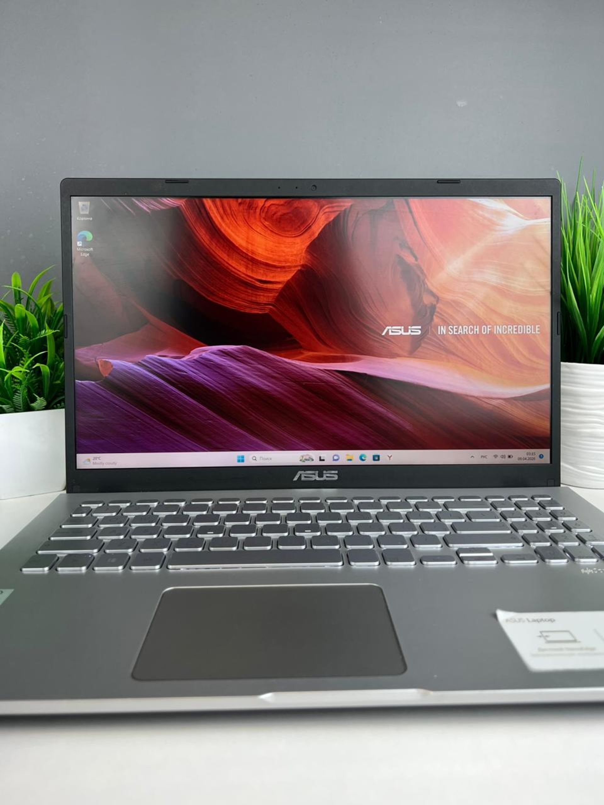 Ноутбук Asus core i3/10-пок  Intel Core i3  10-поколение  ядер 4 GB 256 GB