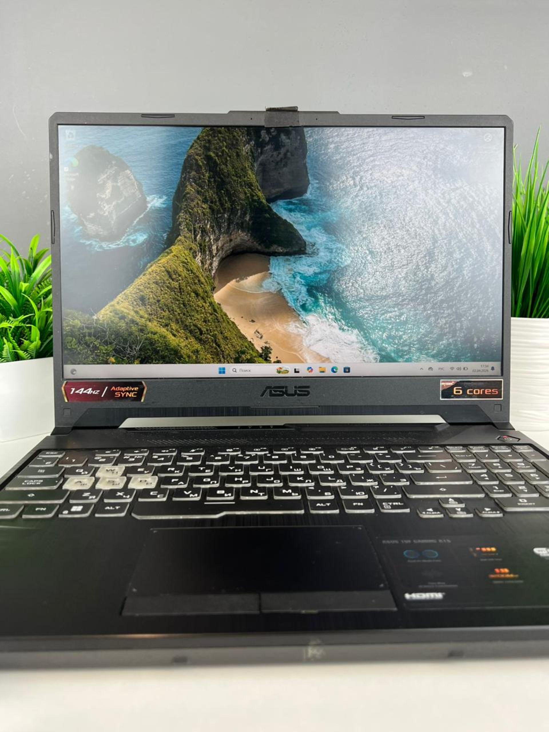 Asus Ryzen 5 (4-е поколение) 2020-2022 (6 ядер / 12 потоков)