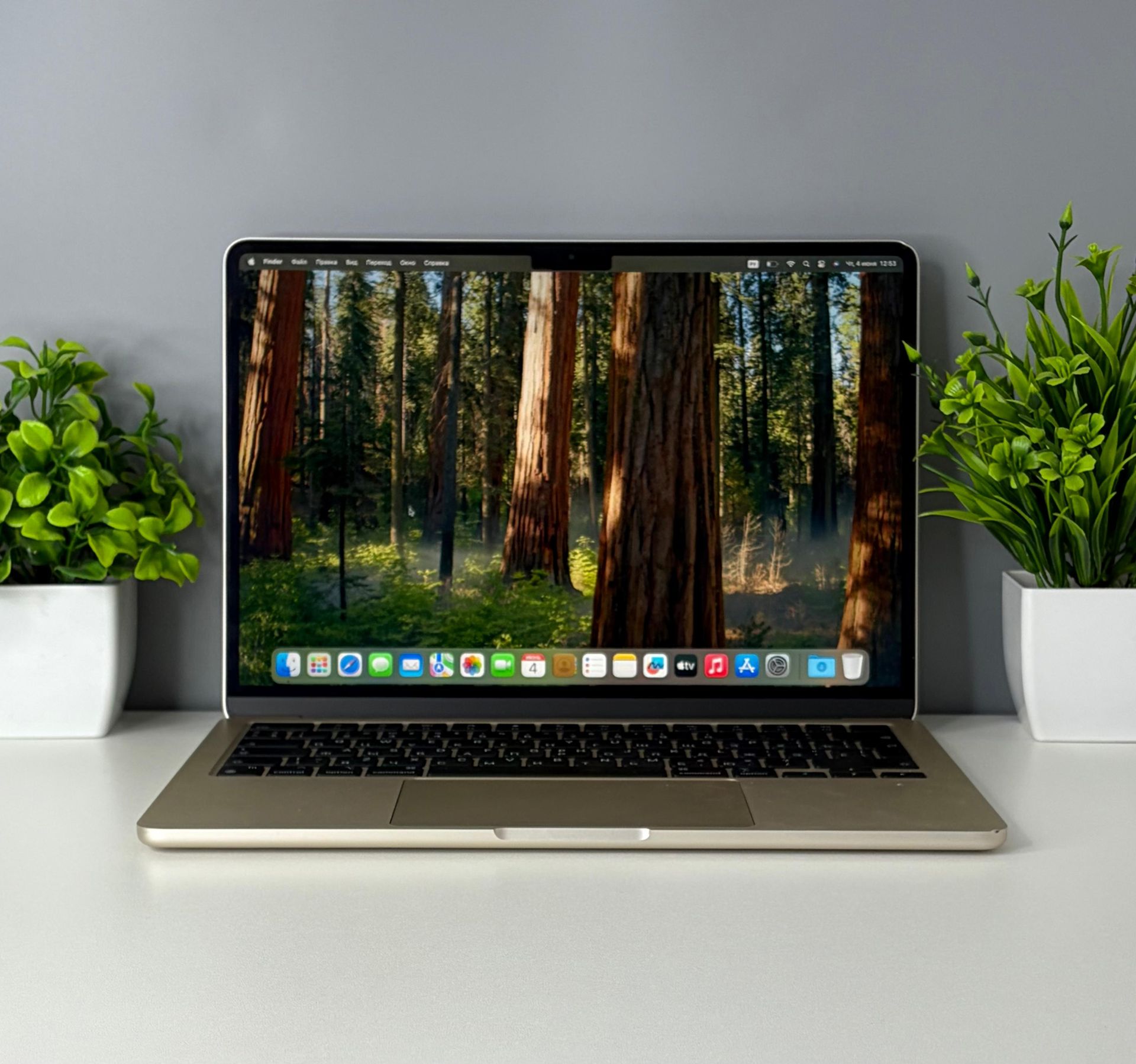 Ноутбук Apple macbook air 13 m2 M2 ядер 16 GB 256 GB