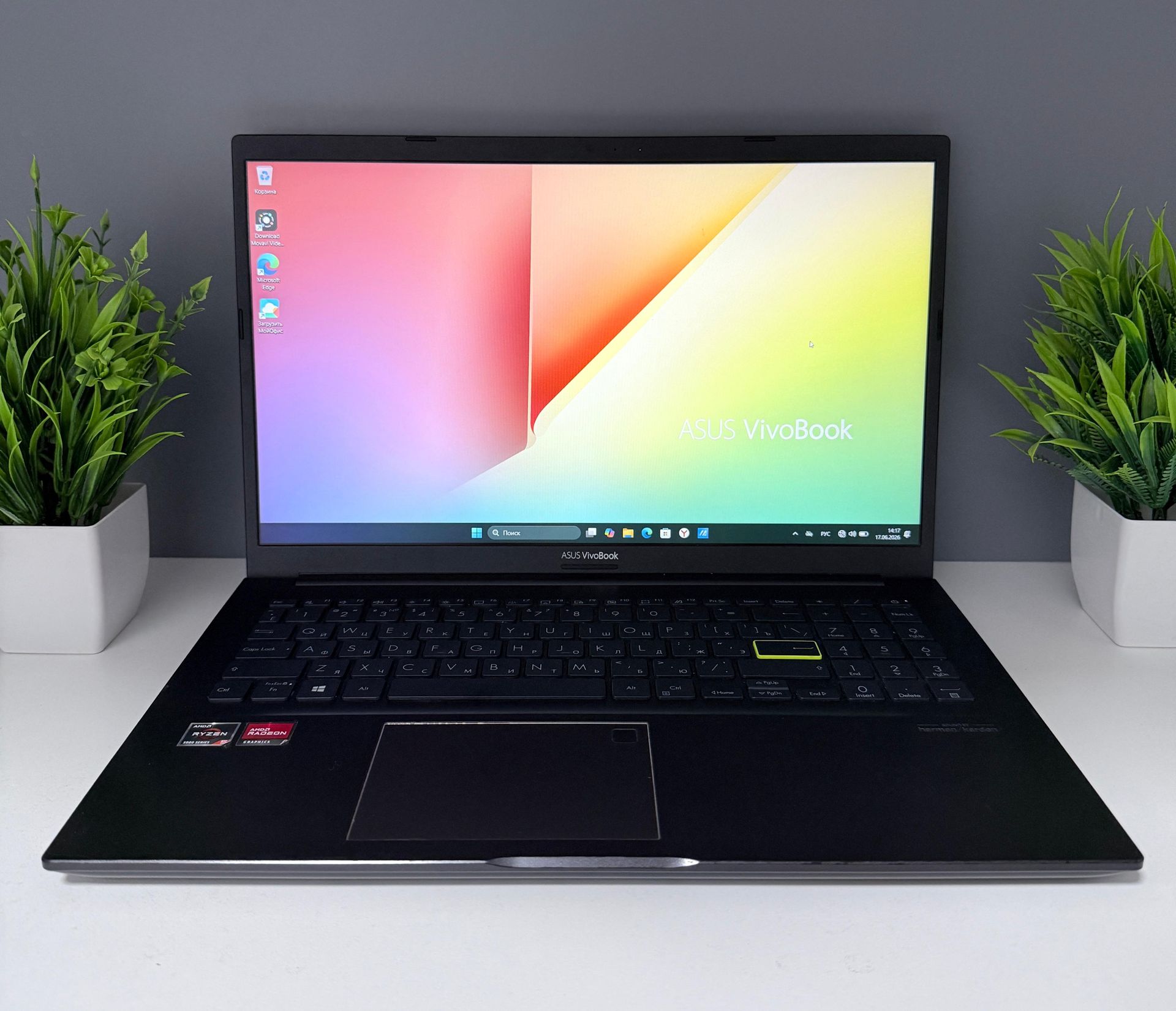 Ноутбук Asus ryzen 5 (5-е поколение) 2023 (6 ядер / 12 потоков)  Intel Core i5 5-поколение  ядер 6 GB 256 GB 16 дюймов