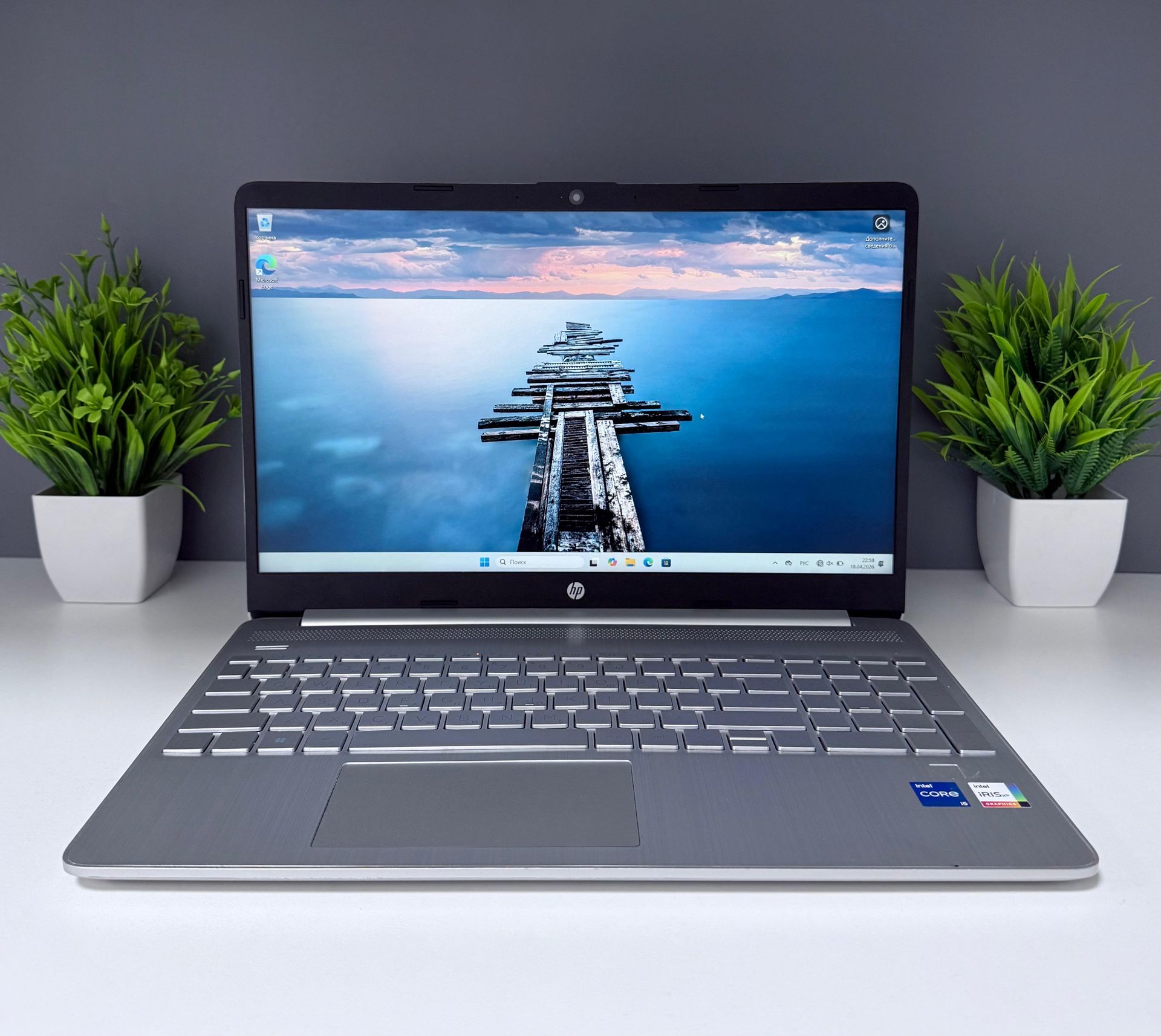 Ноутбук Hp Для работы и учебы  Intel Core i5  12-поколение  ядер 16 GB 512 GB 16 дюймов