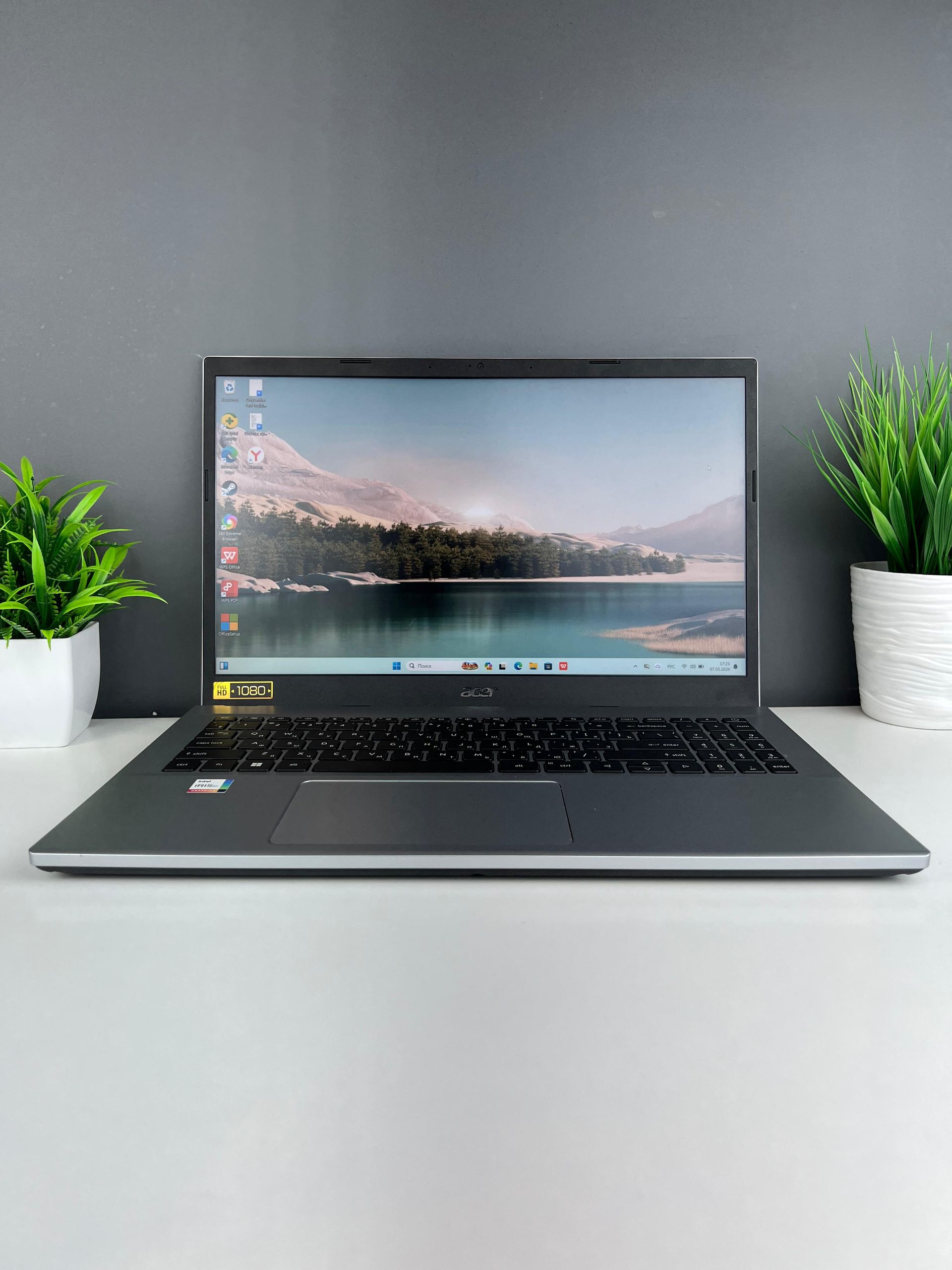 Ноутбук Acer core i5/12 пок  Intel Core i5  12-поколение  ядер 16 GB 512 GB 15 дюймов