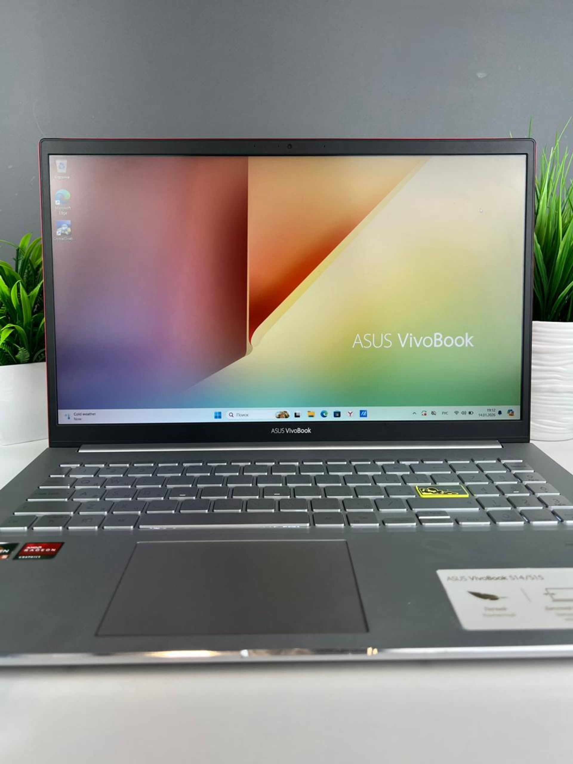 Asus VivoBook Ryzen 5 (4-е поколение) 2020-2022 (6 ядер / 12 потоков)