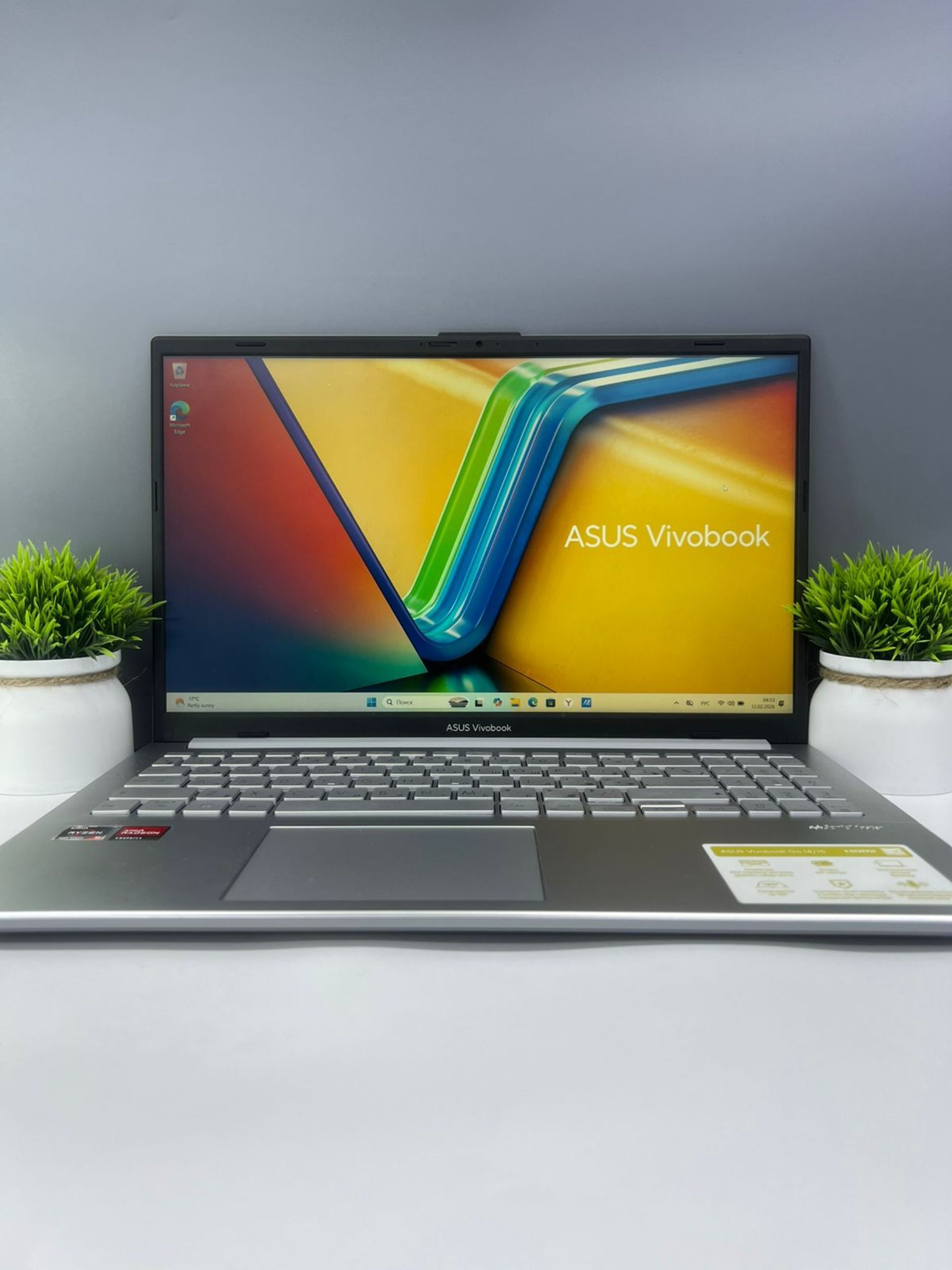 Ноутбук Acer ryzen 5 (5-е поколение) 2023 (6 ядер / 12 потоков) AMD Ryzen 5 5-поколение ядер 8 GB 512 GB 16 дюймов