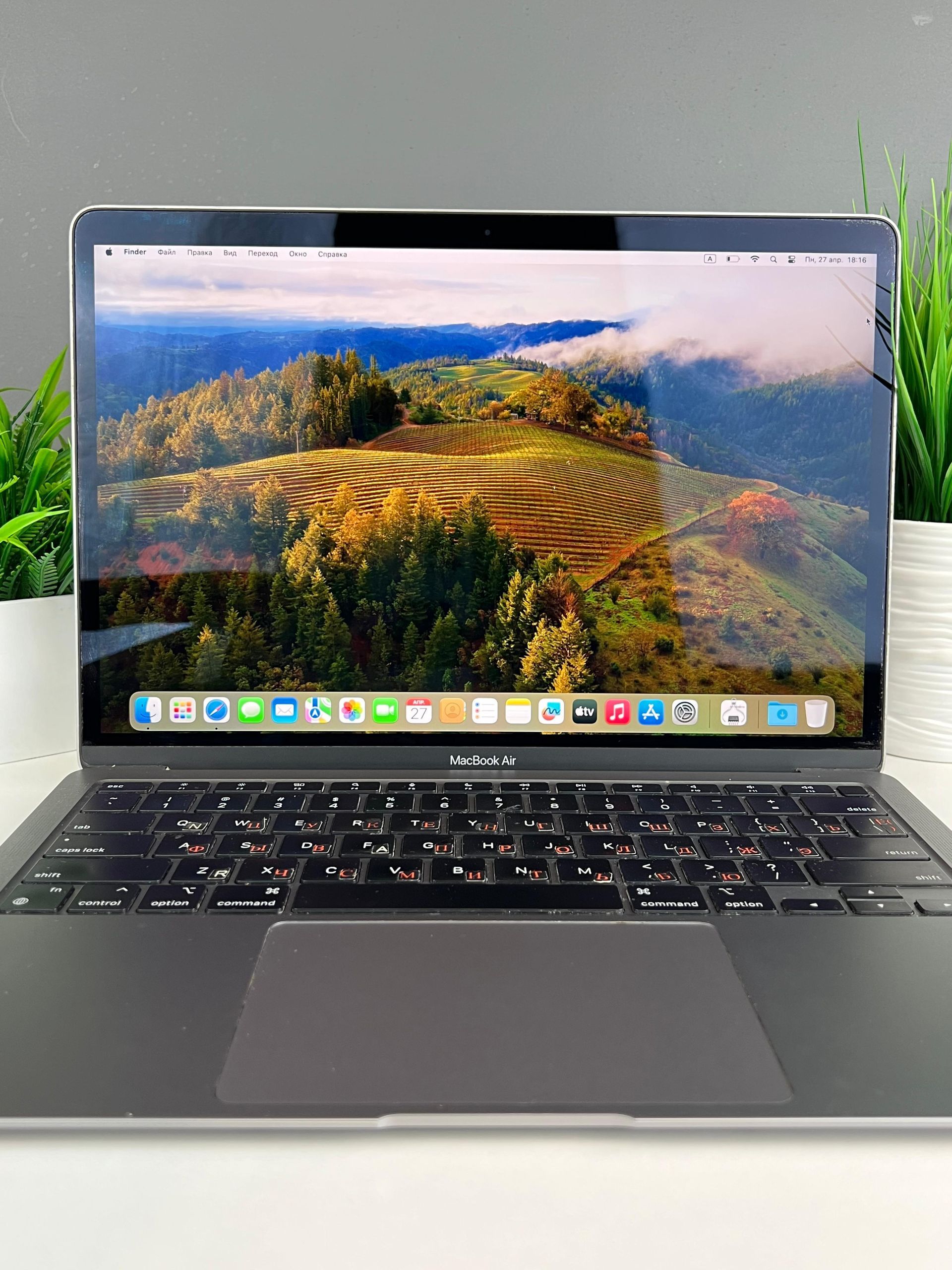 Ноутбук Apple macbook air 13 m1 Apple M1 ядер 8 GB 256 GB 13.3 дюймов